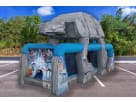 Perfect for Katy birthday parties, this 50ft Star Wars obstacle course rental in Houston features climbing, pop-up obstacles