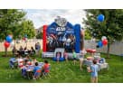 Perfect for Houston parties, this Disney-licensed Star Wars bounce house rental features a 15x15 size ideal for 6-8 kids