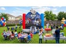 Perfect for Cypress birthday parties, this Disney-licensed Star Wars bounce house rental in Houston features a 15x15 size