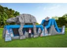 Perfect for Pearland parties, this 50ft Star Wars obstacle course rental in Houston features climbing, pop-up obstacles