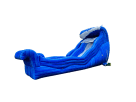 Tidal Wave water slide rental in Austin with climbing wall challenge ideal for Kyle backyard parties this summer.