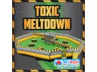 8-player Toxic Meltdown inflatable obstacle course rental in Dallas, perfect for Frisco events with high-speed challenges.