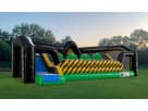 Toxic Run Wipe-Out Challenge inflatable obstacle course rental in Dallas with tunnels and climbing sections, ideal for Garland