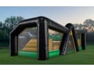 Toxic Run Wipe-Out Challenge inflatable obstacle course rental en Austin — ideal para eventos en Leander con diversión para toda
