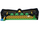 Toxic Run Wipe-Out Challenge obstacle course rental in Dallas with dual climbing domes, ideal for Lewisville parties.