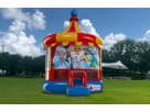 Toy Story 4 Carousel bounce house rental in Houston with Disney-licensed graphics, ideal for Spring birthday parties.
