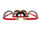 Tricycle Race Track rental in Dallas with dual tricycles, ideal for competitive kids' parties in Mesquite.