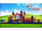 50ft Trolls Bounce House Obstacle Course