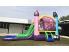 Trolls bounce house rental in Houston with water slide — ideal for Cypress birthday parties.