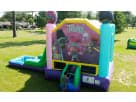 Trolls bounce house rental in Houston with water slide combo — ideal for Cypress parties.