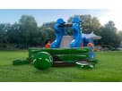 Turtle Beach water slide rental in Dallas with wave design — ideal for Garland pool parties.