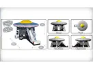 UFO Spaceship bounce house rental in Austin with attached slide, ideal for up to 6 kids at large events in Kyle.
