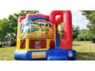 Unicorn 4in1 combo bounce house with slide rental in Austin — perfect for ages 3 to 14, ideal for Georgetown parties.