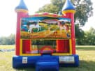 Unicorn bounce house rental in Austin with 13x13 size, ideal for Buda birthday parties and kids ages 3 and up.