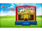 Unicorn bounce house rental in Houston with 13x13 moonwalk — ideal for Pasadena birthday parties with kids ages 3 and up.