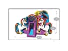 Unicorn Bounce House Dimensions