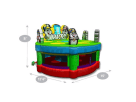 Perfect for Austin birthday parties, the Whack A Mole interactive rental features colorful inflatable design with five pop-up