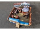 Toddler-sized Wild West cowboy obstacle course rental in Houston with interactive pop-up features, ideal for The Woodlands