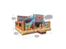 Perfect for Leander toddler parties, this Wild West-themed obstacle course rental in Austin features interactive pop-up