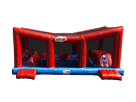Renta de Wipe-Out Challenge obstacle course en Austin con desafío de obstáculos ideal para fiestas en Leander.