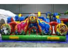 Animal Kingdom toddler bounce house rental in Dallas with colorful slides—ideal for McKinney parties.