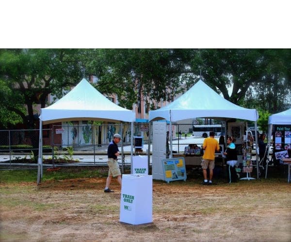 10ft x 10ft High Peak Tent