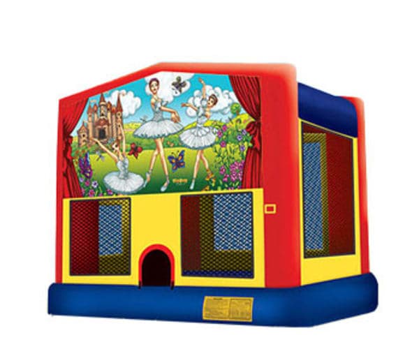 13 x 13 Ballerina Bounce House Moonwalk