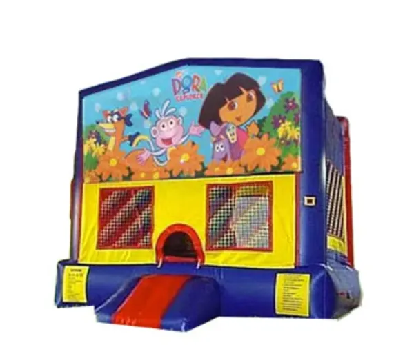 13 x 13 Dora Bounce House Moonwalk