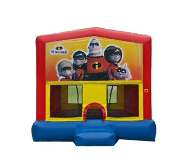 13 x 13 Incredibles Bounce House Moonwalk