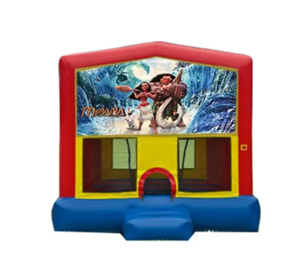 13 x 13 Moana Bounce House Moonwalk