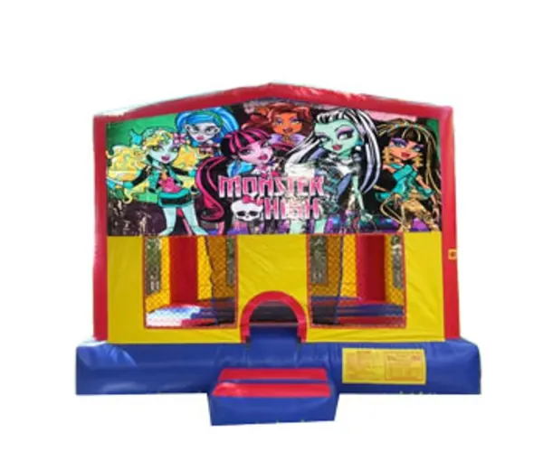 13 x 13 Monster High Bounce House Moonwalk