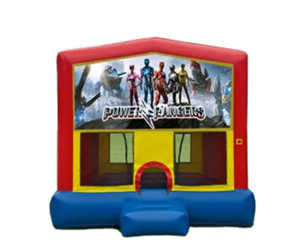 13 x 13 Power Rangers Bounce House Moonwalk