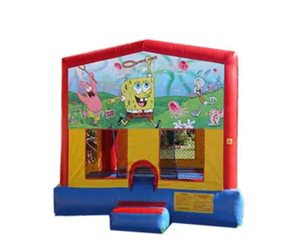 13 x 13 SpongeBob Bounce House Moonwalk