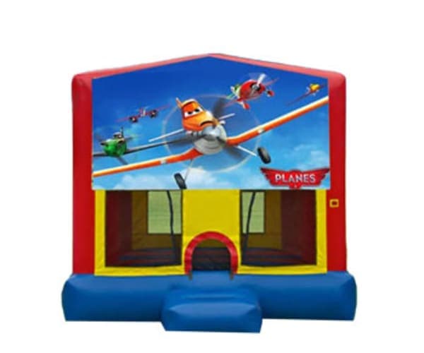 15 x 15 Planes Bounce House Moonwalk