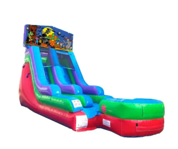 15ft Halloween Retro Wet/Dry Slide