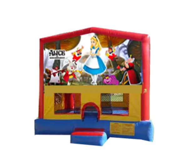 15 x 15 Alice in Bounce House Wonderland Moonwalk