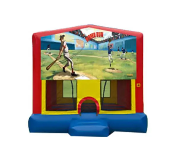 13 x 13 Baseball Bounce House Moonwalk