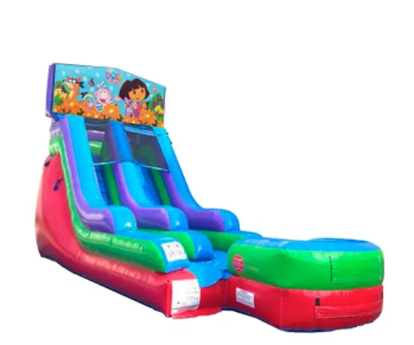 15ft Dora the explorer Retro Wet/Dry Slide
