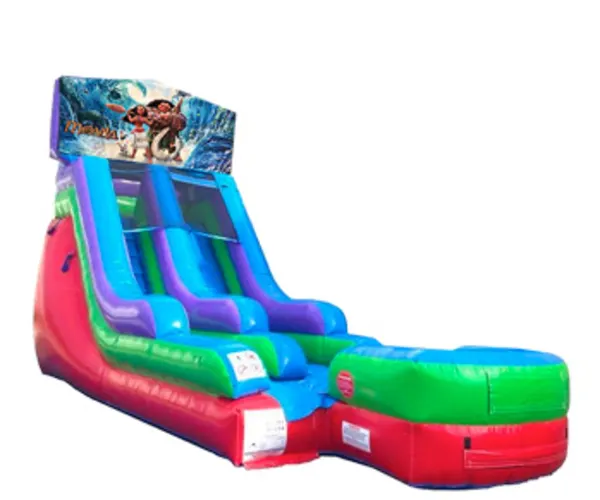 15ft Moana Retro Wet/Dry Slide