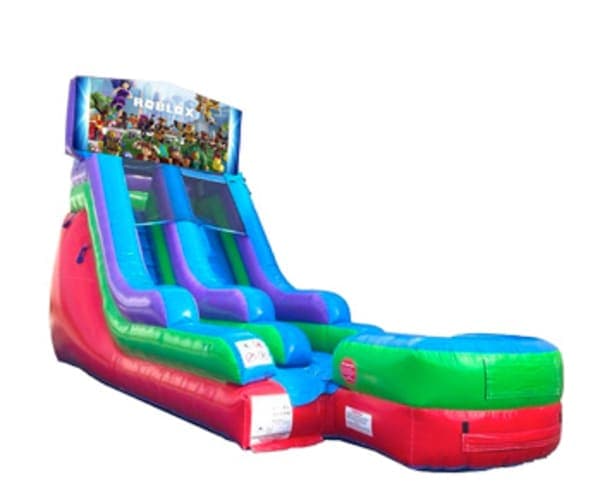 Tobogán Húmedo o Seco Roblox Retro de 15 pies