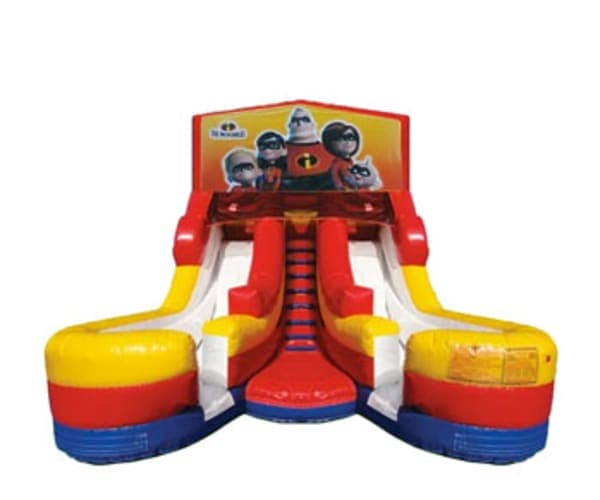 16ft Double Lane Incredibles Slide