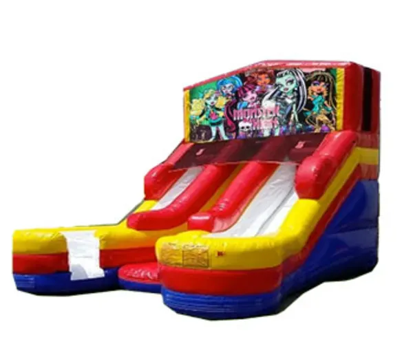16ft Double Lane Monster High (Wet/Dry) Slide