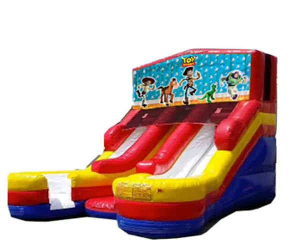 16ft Double Lane Toy Story (Wet/Dry) Slide