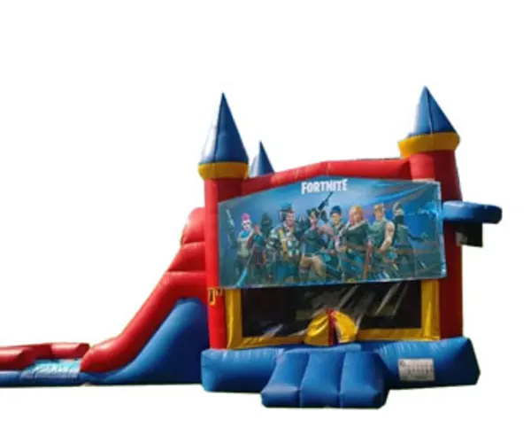 3in1 Fortnite Obstacle w/ Wet or Dry Slide