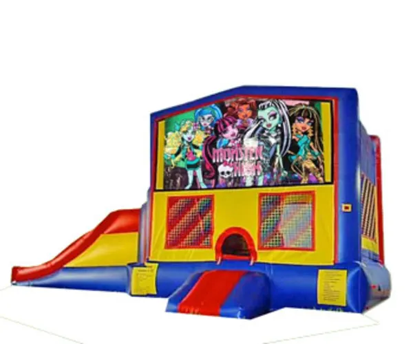 3in1 Monster High Bounce House w/ Wet or Dry Slide
