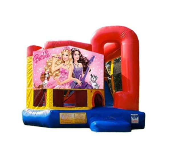 Barbie 4en1 Combo con Tobogán Húmedo o Seco