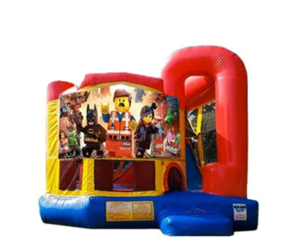 Lego Movie 4in1 Bounce House Combo w/ Wet or Dry Slide