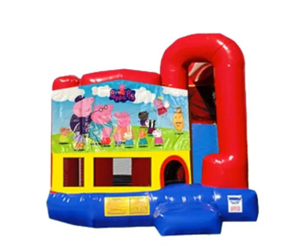 4in1 Peppa Pig Bounce House w/ Wet or Dry Slide