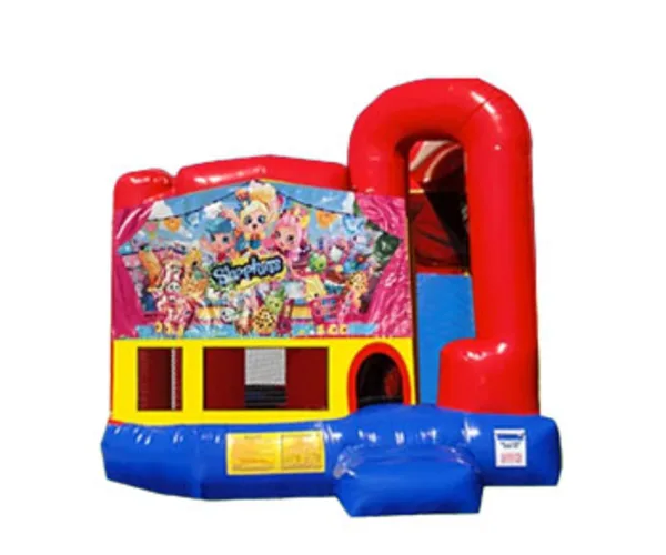 4in1 Shopkins Bounce House w/ Wet or Dry Slide