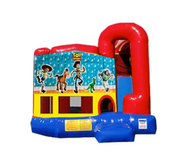 4in1 Toy Story Bounce House w/ Wet or Dry Slide